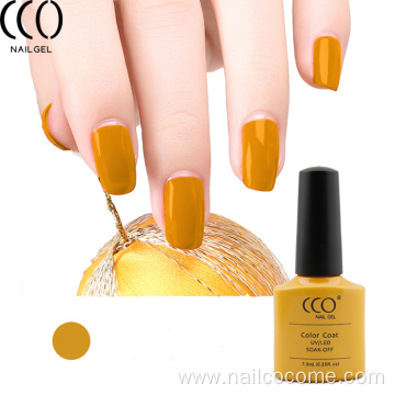 CCO Hot Sale Wholesale Natural CCO Mini 7.3ml Soak Off Nail Polish Colors